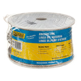 Seachoice 42321 Boat Anchor Rope, Double-Braid, Nylon, Achor Line, 3/8 in. X 100 Ft., Gold/White - 42321 - official Seachoice product image 2