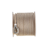 Seachoice Boat Anchor Rope, Double-Braid, Nylon, Achor Line, 3/8 in. X 150 Ft., Gold/White - 42331 - official Seachoice product image 3