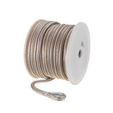Seachoice Boat Anchor Rope, Double-Braid, Nylon, Achor Line, 1/2 in. X 150 Ft., Gold/White - 42371 - official Seachoice product image 5