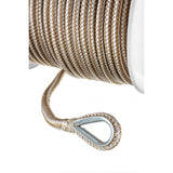 Seachoice Boat Anchor Rope, Double-Braid, Nylon, Achor Line, 1/2 in. X 200 Ft., Gold/White - 42381 - official Seachoice product image 2