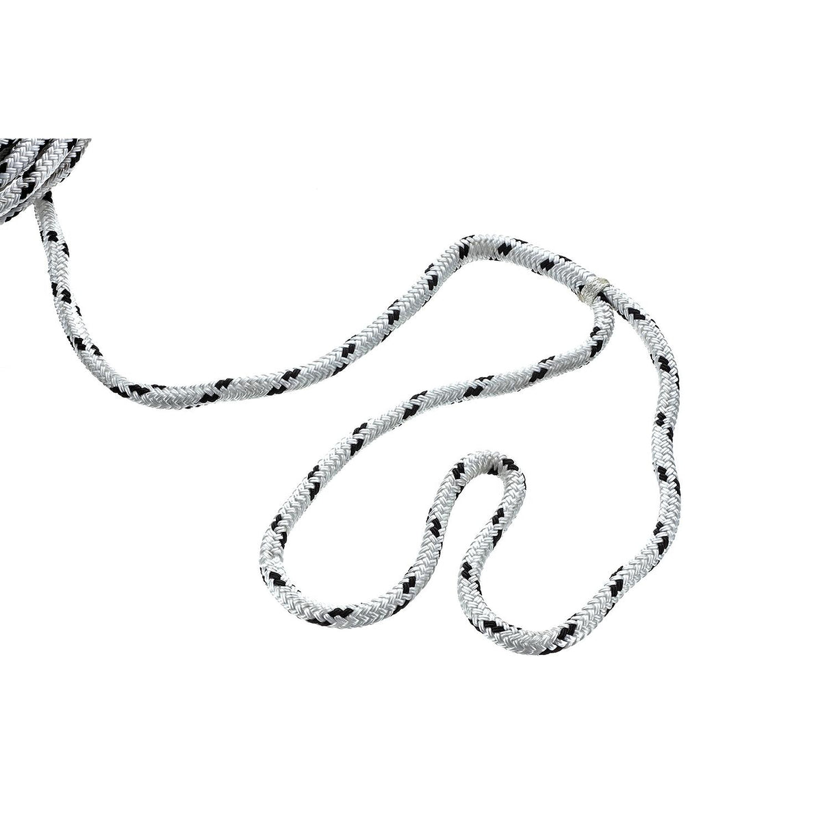 Seachoice Double Braided Dock Rope for Boating - 100% MFP Dock Line, â -Inch x 15 Feet, White with Black Tracer - 42401 - official Seachoice product image 3