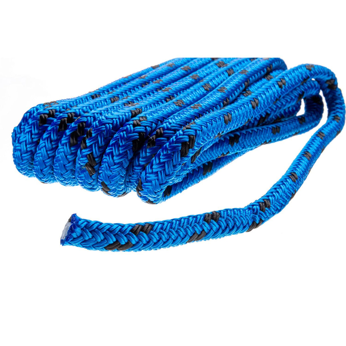Seachoice 42411 High Quality Dock Rope for Boating - Double-Braid MFP Dock Line, â -Inch x 15 Feet, Blue/Black - 42411 - official Seachoice product image 3