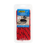Seachoice Double Braided Dock Rope for Boating - 100% MFP Dock Line, â -Inch x 15 Feet, Red with Black Tracer - 42421 - official Seachoice product image 5