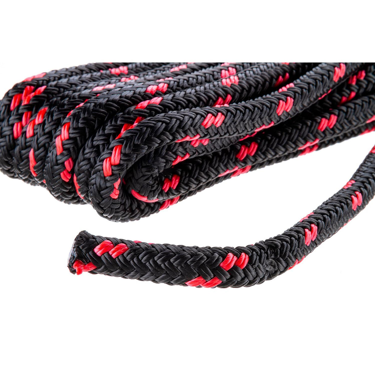 Seachoice 42431 High Quality Dock Rope for Boating - Double-Braid MFP Dock Line, â -Inch x 15 Feet, Black/Red - 42431 - official Seachoice product image 3