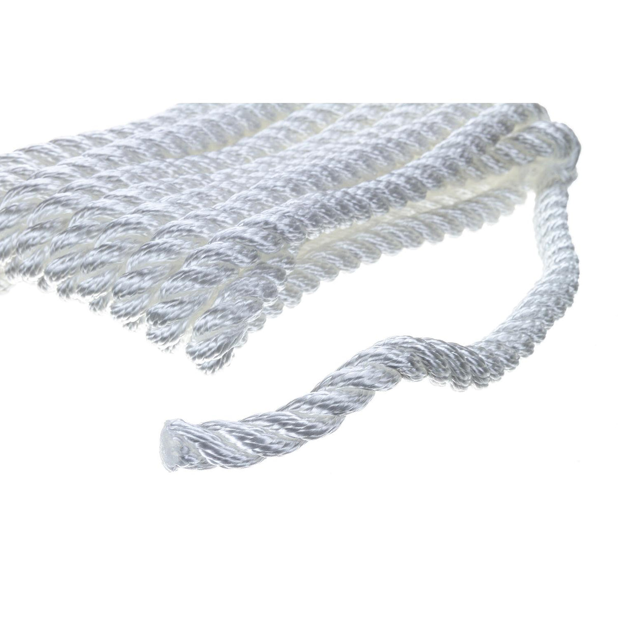 Seachoice High Quality Dock Rope for Boating - 3-Strand Twisted Nylon Dock Line, â -Inch x 10 Feet, White - 42501 - official Seachoice product image 5