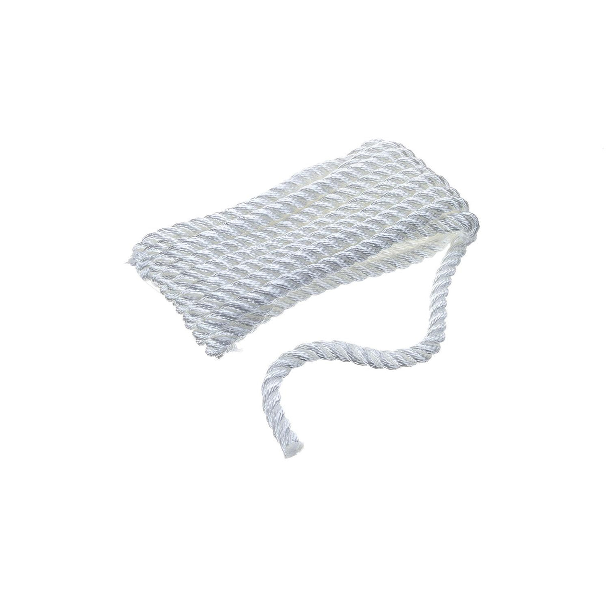 Seachoice High Quality Dock Rope for Boating - 3-Strand Twisted Nylon Dock Line, â -Inch x 10 Feet, White - 42501 - official Seachoice product image 3