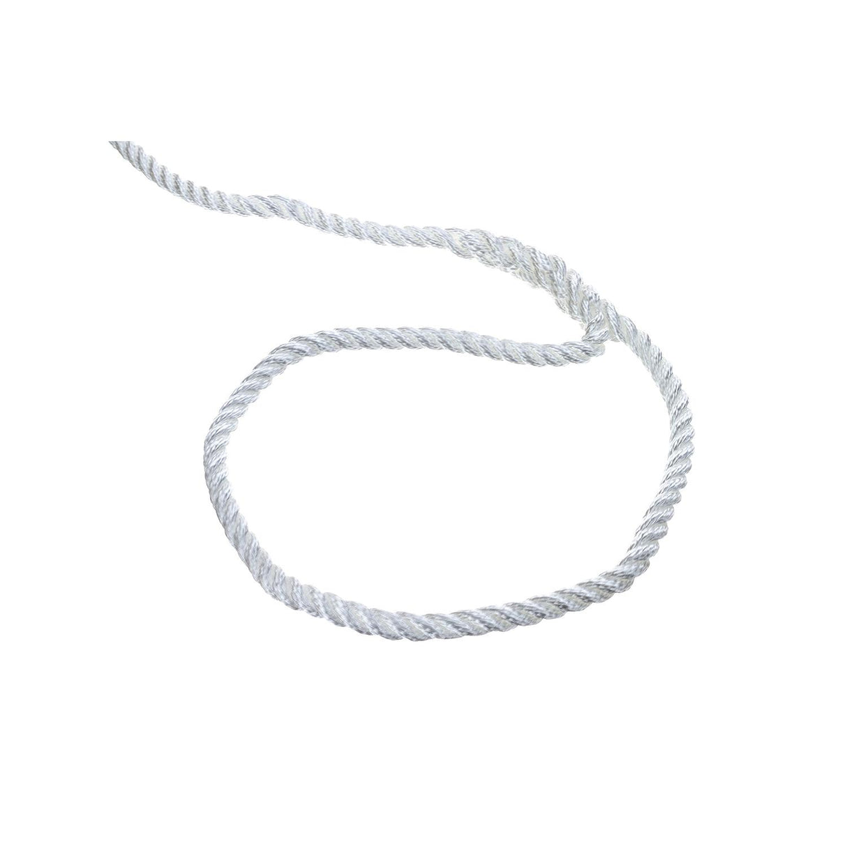 Seachoice High Quality Dock Rope for Boating - 3-Strand Twisted Nylon Dock Line, â-Inch x 25 Feet, White - 42531