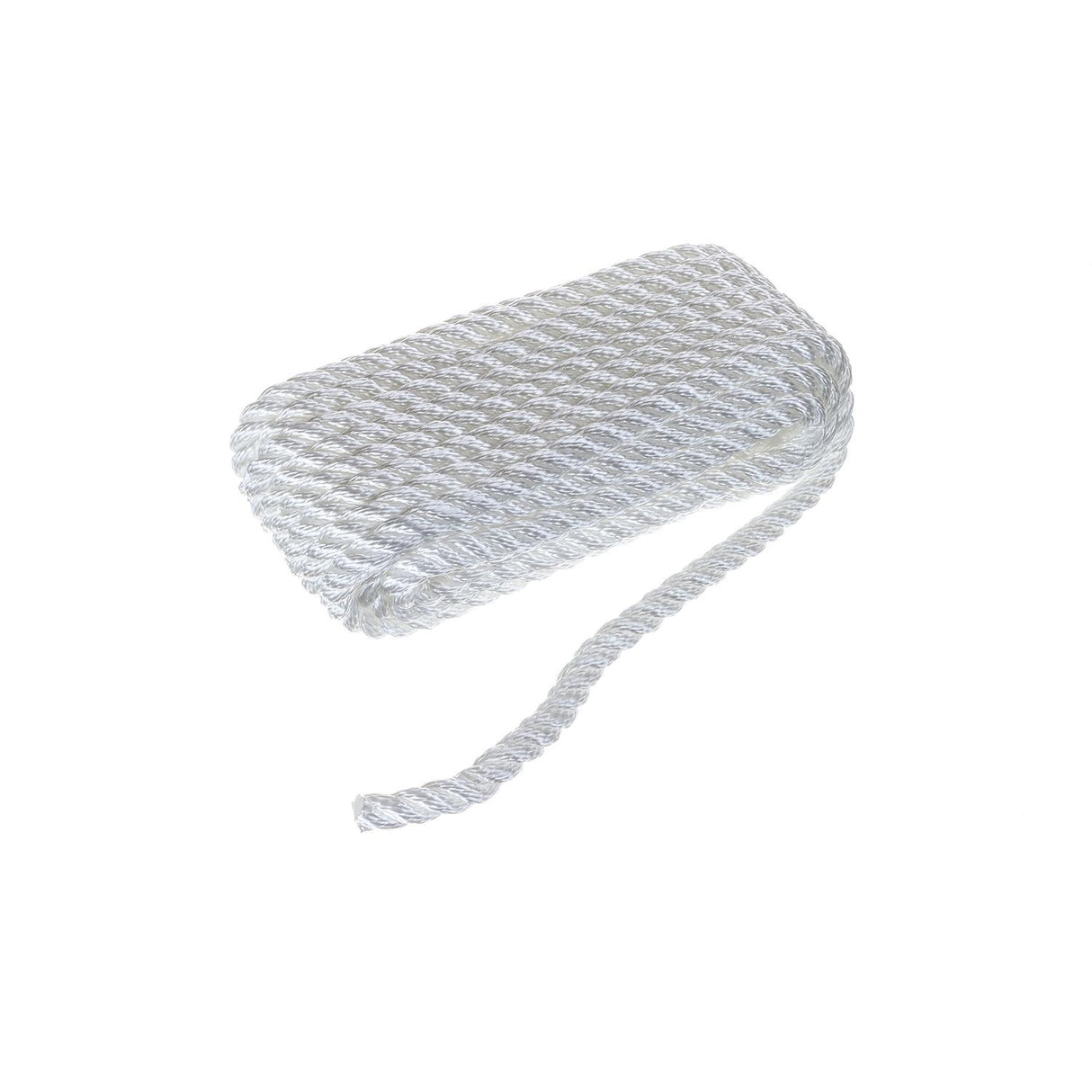 Seachoice High Quality Dock Rope for Boating - 3-Strand Twisted Nylon Dock Line, â -Inch x 25 Feet, White - 42531 - official Seachoice product image 5