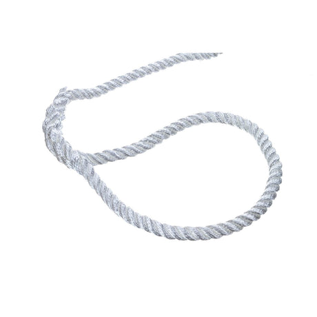Seachoice High Quality Dock Rope for Boating - 3-Strand Twisted Nylon Dock Line, ½-Inch x 15 Feet, White - 42551 - official Seachoice product image 5
