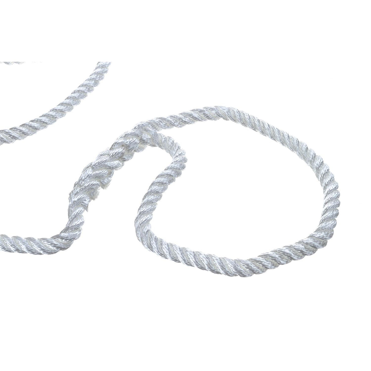 Seachoice High Quality Dock Rope for Boating - 3-Strand Twisted Nylon Dock Line, ½-Inch x 25 Feet, White - 42571 - official Seachoice product image 6