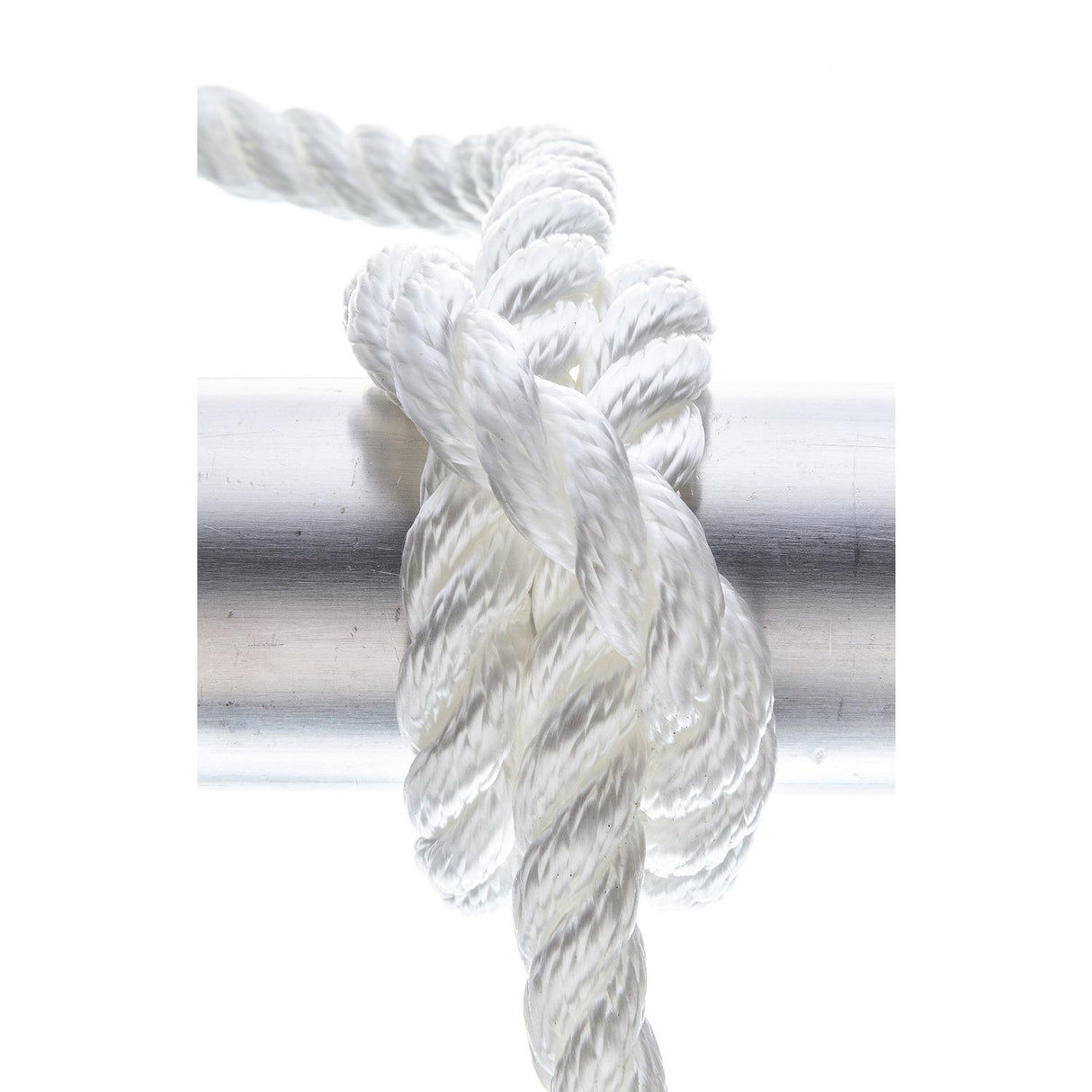 Seachoice High Quality Dock Rope for Boating - 3-Strand Twisted Nylon Dock Line, ½-Inch x 25 Feet, White - 42571