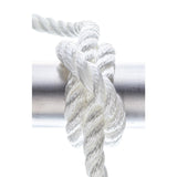 Seachoice High Quality Dock Rope for Boating - 3-Strand Twisted Nylon Dock Line, ½-Inch x 25 Feet, White - 42571 - official Seachoice product image 2