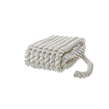 Seachoice High Quality Dock Rope for Boating - 3-Strand Twisted Nylon Line, â -Inch x 20 Feet, White - 42591 - official Seachoice product image 4