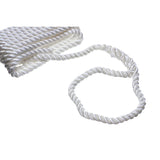Seachoice High Quality Dock Rope for Boating - 3-Strand Twisted Nylon Line, â -Inch x 25 Feet, White - 42601 - official Seachoice product image 2