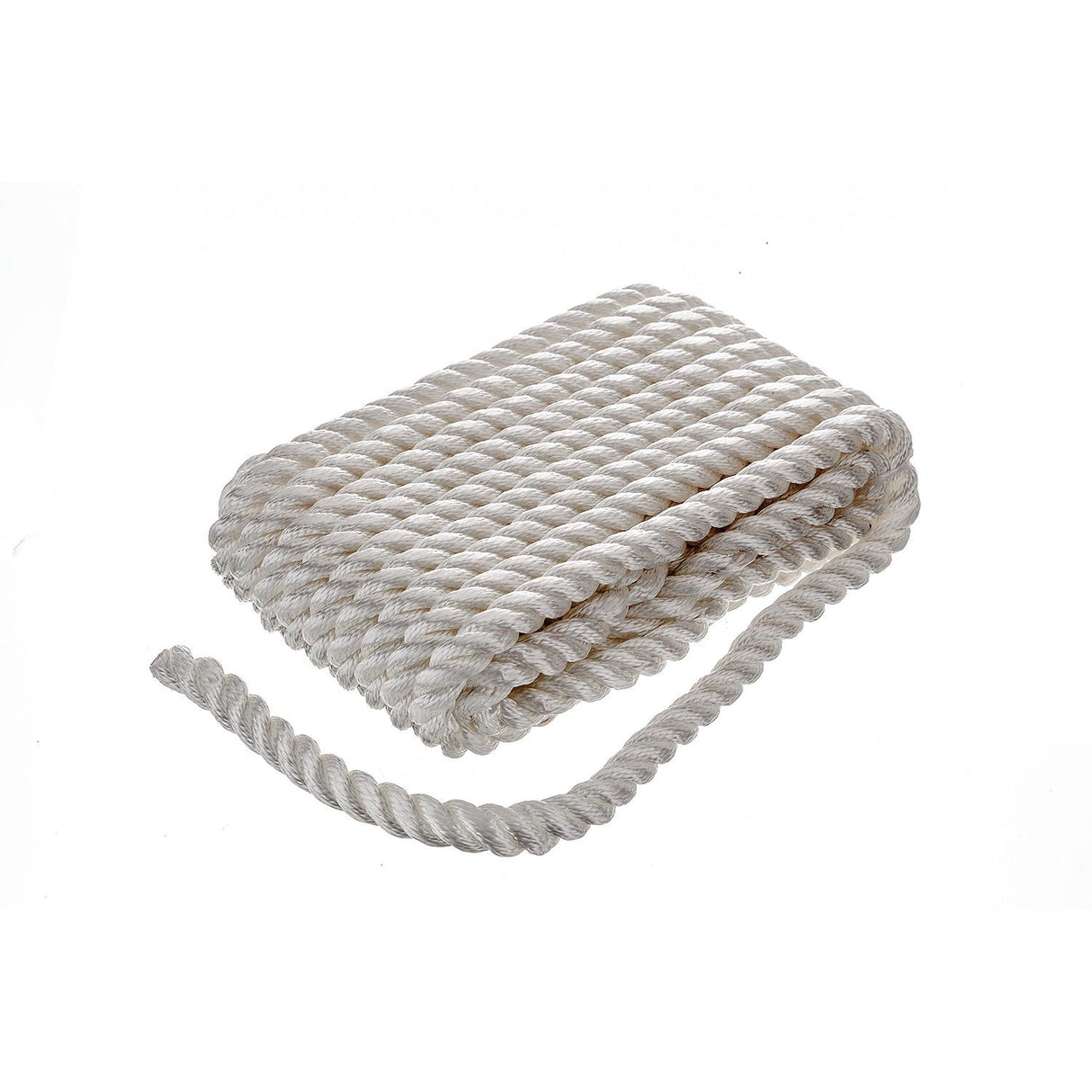 Seachoice High Quality Dock Rope for Boating - 3-Strand Twisted Nylon Line, â -Inch x 30 Feet, White - 42611 - official Seachoice product image 4