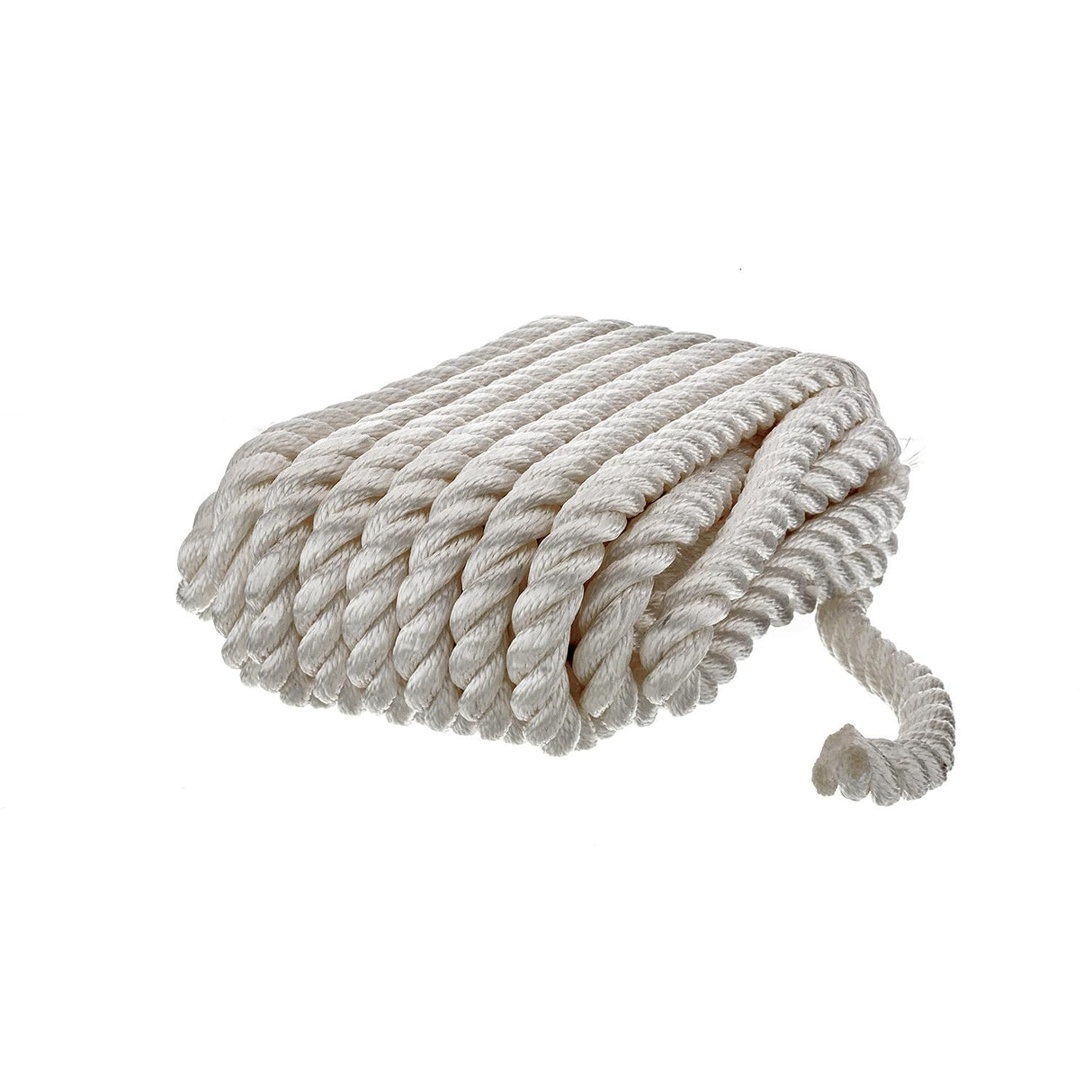 Seachoice High Quality Dock Rope for Boating - 3-Strand Twisted Nylon Line, â -Inch x 35 Feet, White - 42621 - official Seachoice product image 3