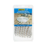 Seachoice High Quality Dock Rope for Boating - 3-Strand Twisted Nylon Line, ¾-Inch x 25 Feet, White - 42631 - official Seachoice product image 2