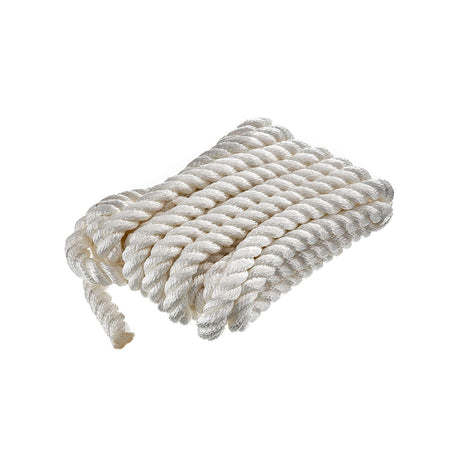 Seachoice High Quality Dock Rope for Boating - 3-Strand Twisted Nylon Line, ¾-Inch x 25 Feet, White - 42631 - official Seachoice product image 4