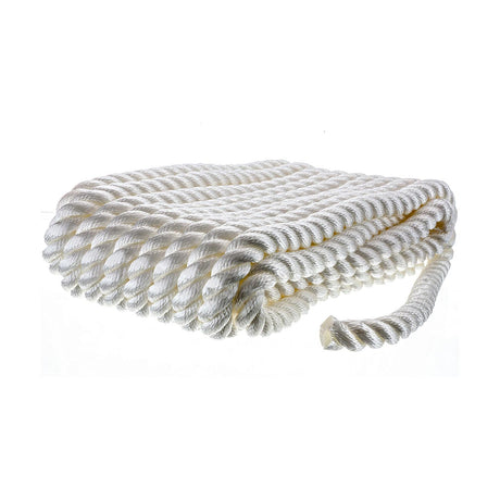Seachoice High Quality Dock Rope for Boating - 3-Strand Twisted Nylon Line, ¾-Inch x 35 Feet, White - 42641 - official Seachoice product image 5