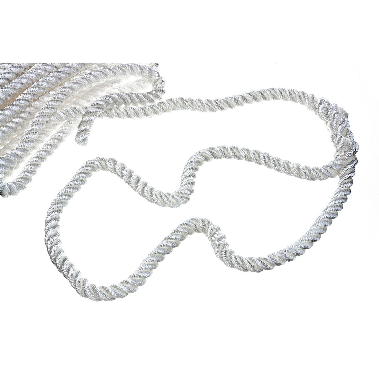 Seachoice High Quality Dock Rope for Boating - 3-Strand Twisted Nylon Line, ¾-Inch x 50 Feet, White - 42651 - official Seachoice product image 5