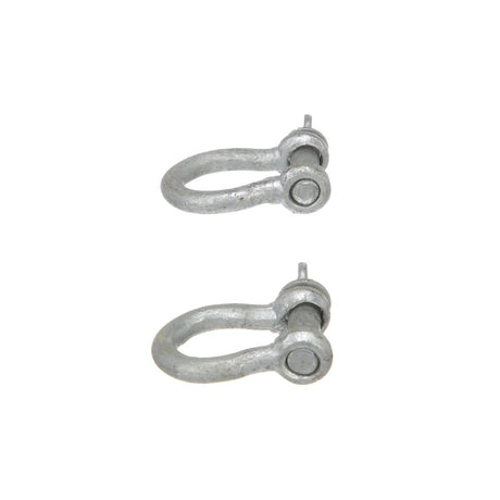 Seachoice Galvanized Anchor Shackle, 1/4 In., 1,100 Lbs. Max Load, Pack of 2 - 43051 - image 1