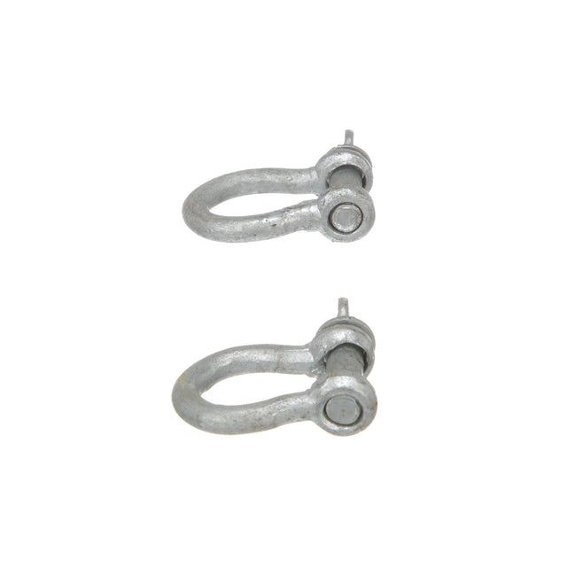 Seachoice Galvanized Anchor Shackle, 1/4 In., 1,100 Lbs. Max Load, Pack of 2 - 43051 - image 1