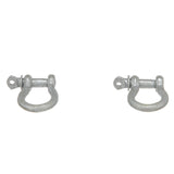 Seachoice Galvanized Anchor Shackle, 1/4 In., 1,100 Lbs. Max Load, Pack of 2 - 43051 - image 3