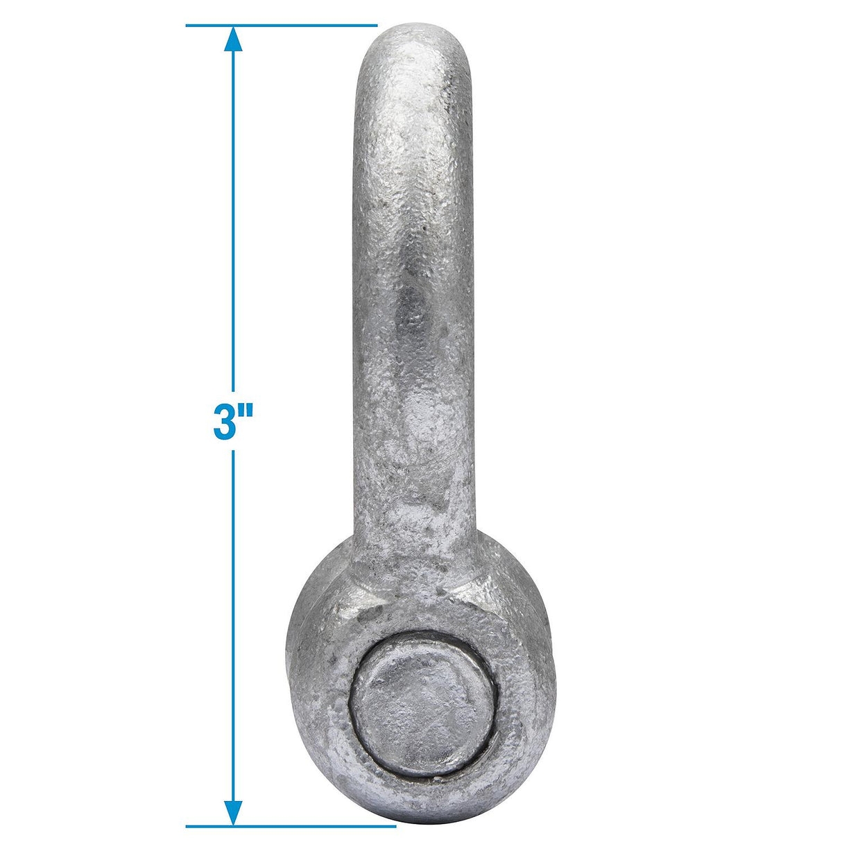 Seachoice 43080 Galvanized Anchor Shackle - 7/16", Bulk - 43080 - official Seachoice product image 7