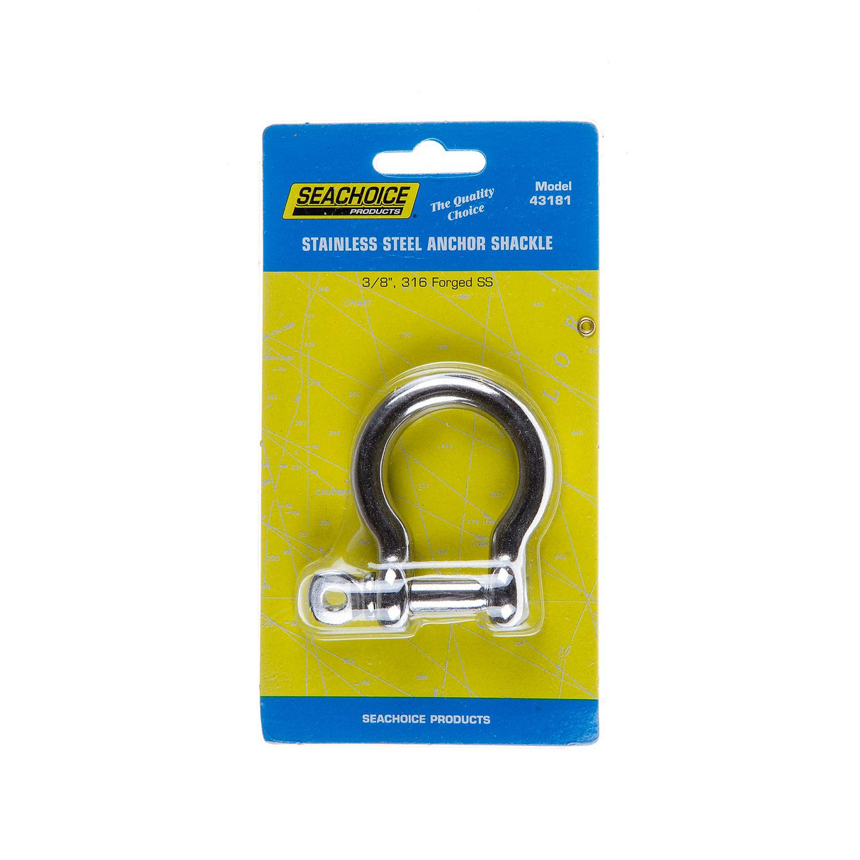 Seachoice Stainless Steel Anchor Shackle, 3/8 In. - 43181 - official Seachoice product image 4