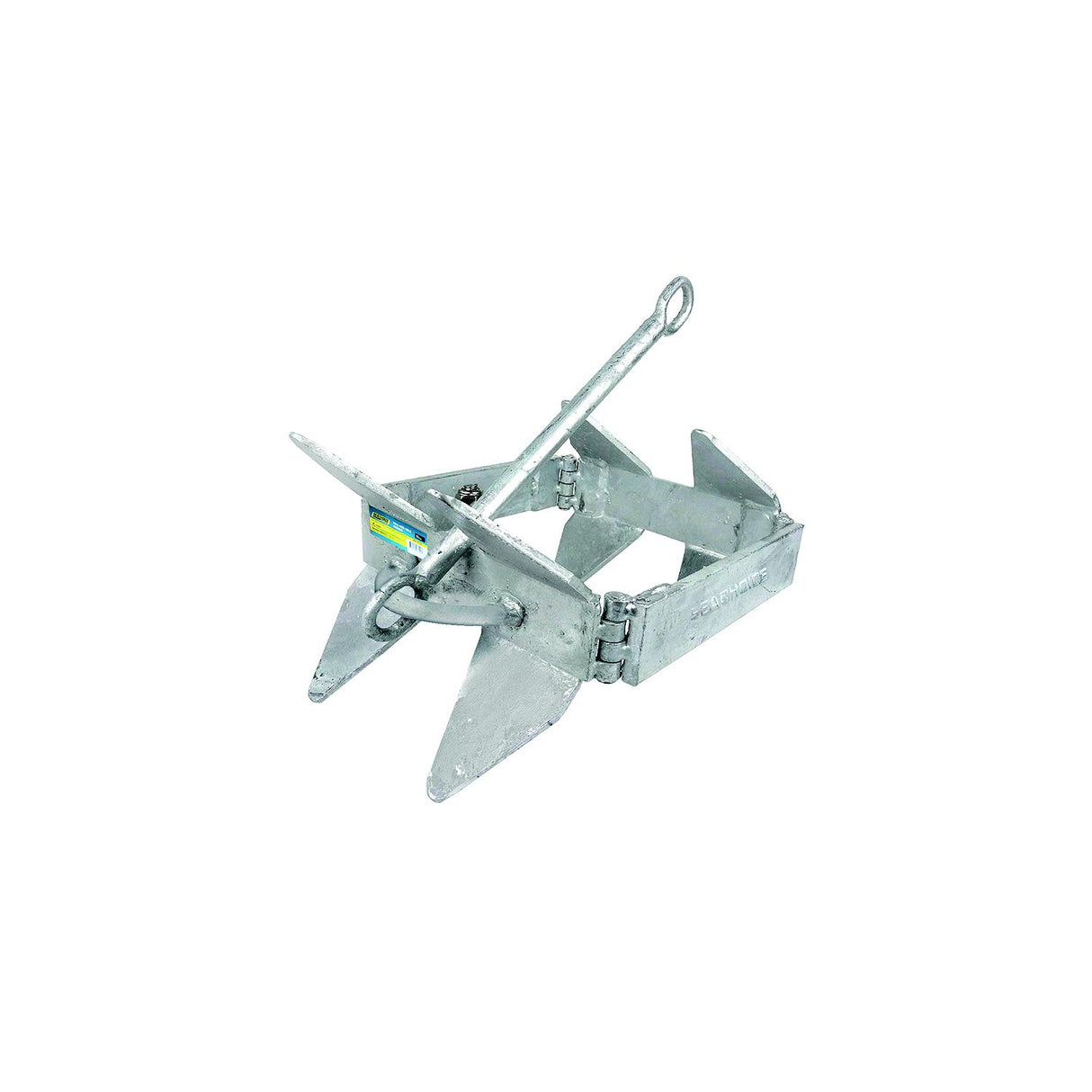 Seachoice Hot-Dipped Galvanized Steel, Fold-and-Hold Anchor, 19 Lbs. - 43780