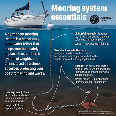 Seachoice Pyramid Anchor - 50 Lb - 43890 - official Seachoice product image 6