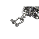 Seachoice 1/4 In. X 4 Ft. Chain, 304 Stainless Steel w/ Shack - 44123 - official Seachoice product image 4