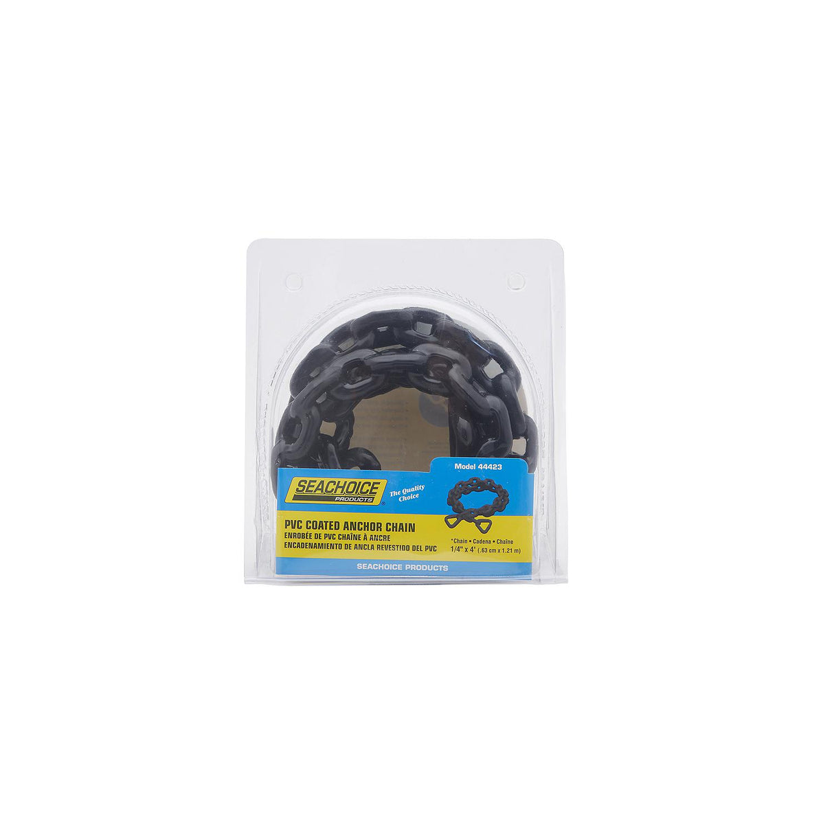 Seachoice PVC Coated Anchor Chain, 1/4 In. x 4 In. - 44423