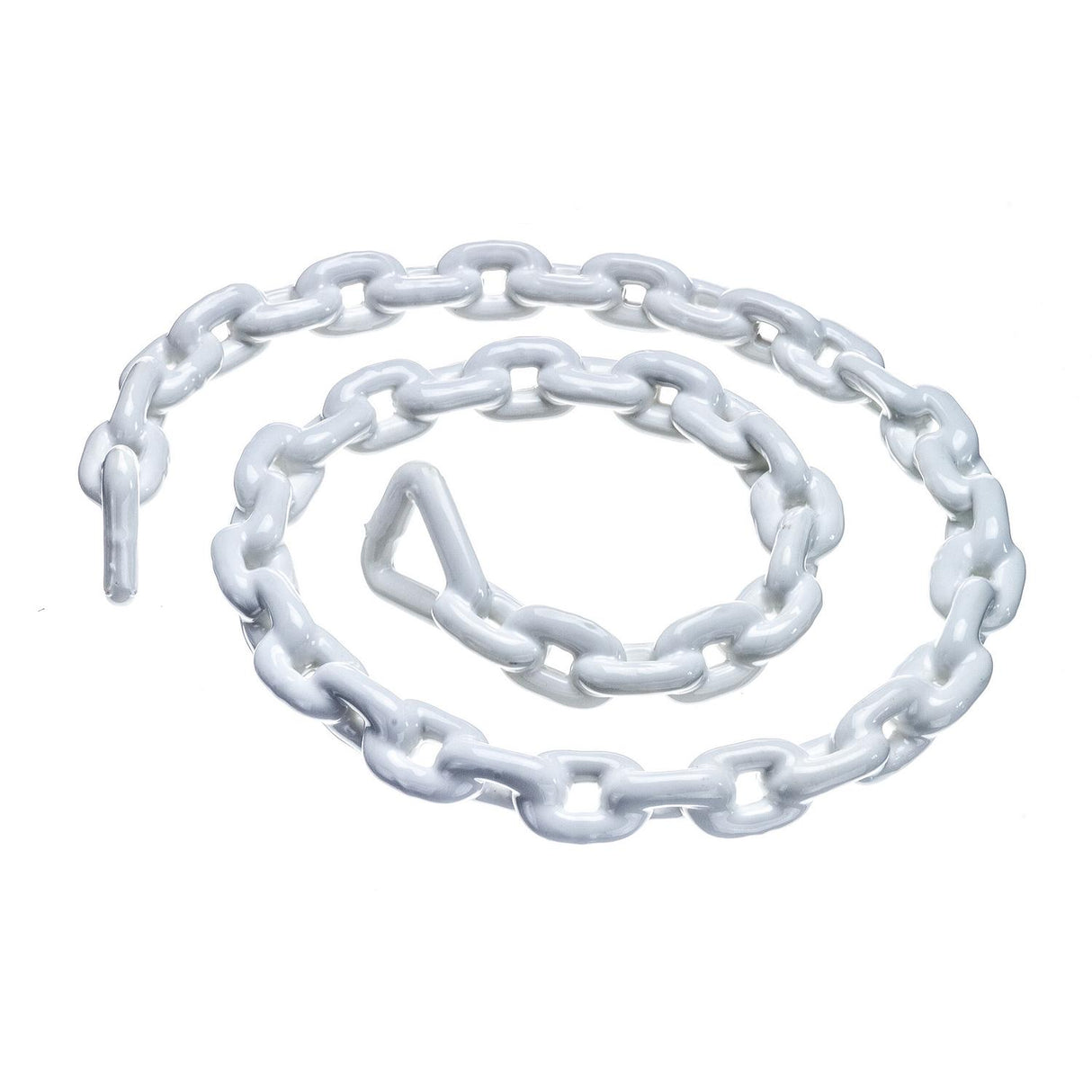 Seachoice Boat Anchor Chain, PVC, White, Coated, 5/16 In. X 5 Ft., For Boats Up to 40 Feet - 44441