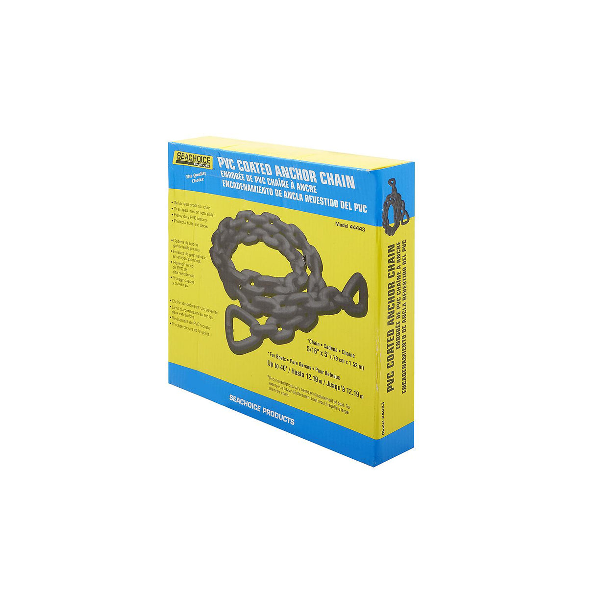 Seachoice Black Anchor Chain, 5/16 In. X 5 Ft. - 44443 - official Seachoice product image 6