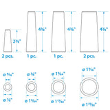 Seachoice Emergency Stopgap Assorted 1/2-2 in. Wood Plugs, Set of 6 - 45411 - official Seachoice product image 3