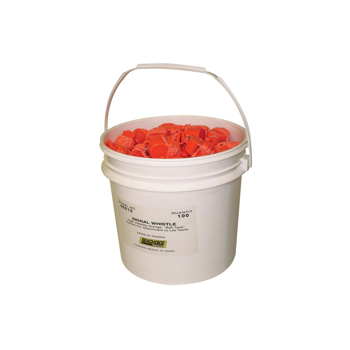 Seachoice 46010 Whistle-Orange Plastic - Bulk - 46010