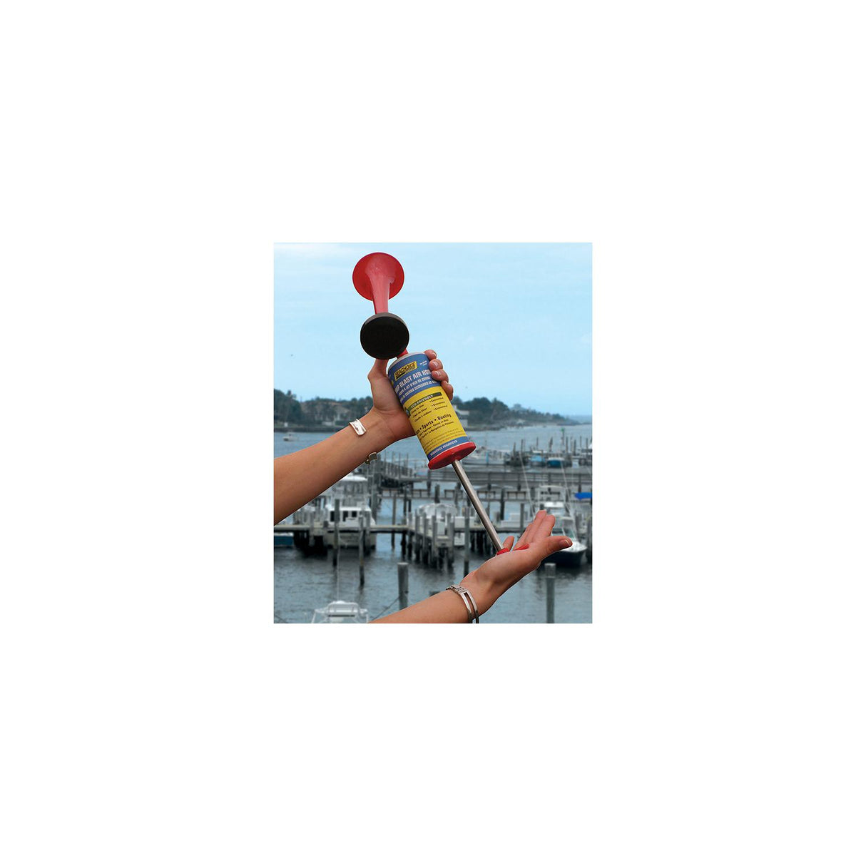 Seachoice Reusable Eco-Friendly Pump Blast Air Horn 110 dB For Boating, Auto and Sports - 46311 - official Seachoice product image 6