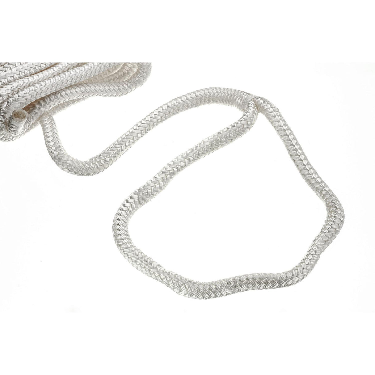Seachoice 46951 Double-Braid Nylon Dock Line w/ Eye Splice, Pre-Shrunk, Heat Stabilized, 5/8 In. X 30 Ft., White - 46951 - official Seachoice product image 5