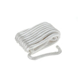 Seachoice 46951 Double-Braid Nylon Dock Line w/ Eye Splice, Pre-Shrunk, Heat Stabilized, 5/8 In. X 30 Ft., White - 46951 - official Seachoice product image 2