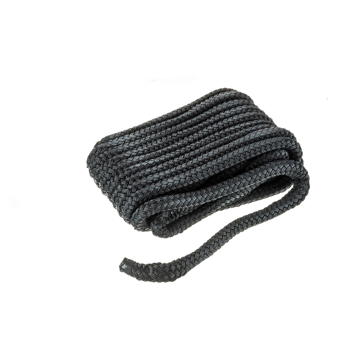 Seachoice 46961 Double-Braid Nylon Dock Line w/ Eye Splice, Pre-Shrunk, Heat Stabilized, 5/8 In. X 30 Ft., Black - 46961 - official Seachoice product image 5