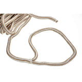 Seachoice Double-Braid Nylon Dock Line w/ Eye Splice, Pre-Shrunk, Heat Stabilized, 5/8 In. X 30 Ft., Gold White - 46971 - official Seachoice product image 2
