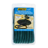 Seachoice 46981 Double-Braid Nylon Dock Line w/ Eye Splice, Pre-Shrunk, Heat Stabilized, 5/8 In. X 30 Ft., Forest Green - 46981 - official Seachoice product image 2