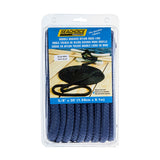 Seachoice Double-Braid Nylon Dock Line w/ Eye Splice, Pre-Shrunk, Heat Stabilized, 5/8 In. X 30 Ft., Navy Blue - 46991 - official Seachoice product image 5