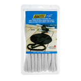 Seachoice Double-Braid Nylon Dock Line w/ Eye Splice, Pre-Shrunk, Heat Stabilized, 3/4 In. X 50 Ft., White - 47121 - official Seachoice product image 3