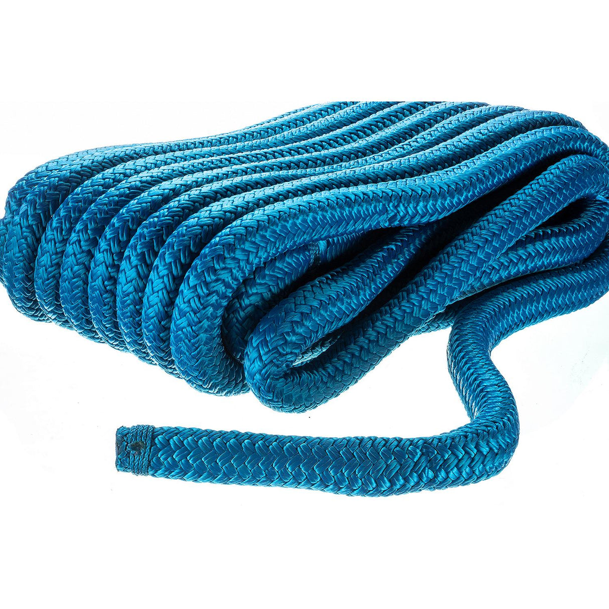 Seachoice 47311 Double-Braid Nylon Dock Line w/ Eye Splice, Pre-Shrunk, Heat Stabilized, 3/4 In. X 35 Ft., Blue - 47311 - official Seachoice product image 3