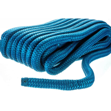 Seachoice 47311 Double-Braid Nylon Dock Line w/ Eye Splice, Pre-Shrunk, Heat Stabilized, 3/4 In. X 35 Ft., Blue - 47311 - official Seachoice product image 3