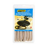 Seachoice Double-Braid Nylon Dock Line w/ Eye Splice, Pre-Shrunk, Heat Stabilized, 3/4 In. X 25 Ft., Gold White - 47401 - official Seachoice product image 5