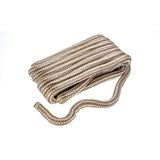 Seachoice Double-Braid Nylon Dock Line w/ Eye Splice, Pre-Shrunk, Heat Stabilized, 3/4 In. X 25 Ft., Gold White - 47401 - official Seachoice product image 2