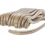 Seachoice Double-Braid Nylon Dock Line w/ Eye Splice, Pre-Shrunk, Heat Stabilized, 3/4 In. X 50 Ft., Gold White - 47421 - official Seachoice product image 2